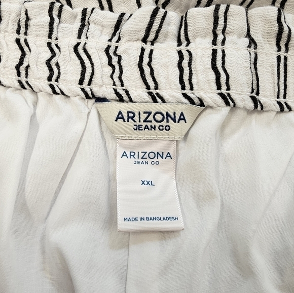 XXL Arizona jean Co. comfy striped fully lined shorts - Picture 9 of 13